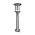 Gama Sonic Stainless Steel Bollard Solar Light W/Ez Anchor 214801